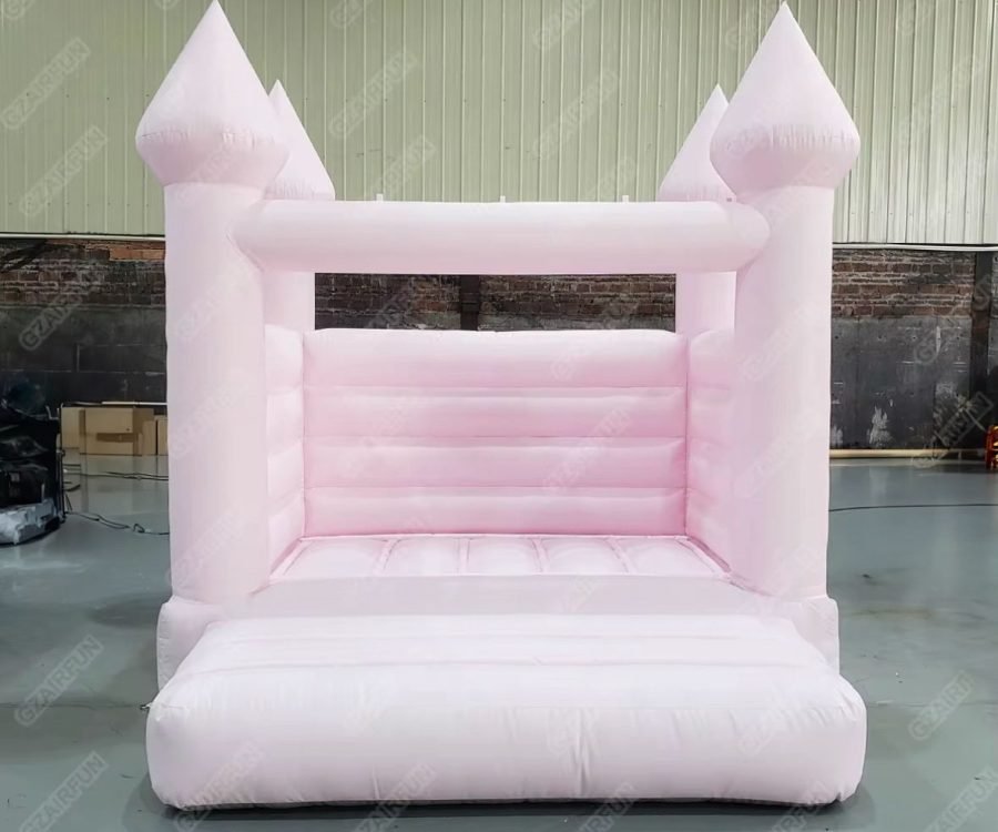 8x8 Pastel pink medium sized bouncer